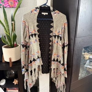 Fringe Cardigan